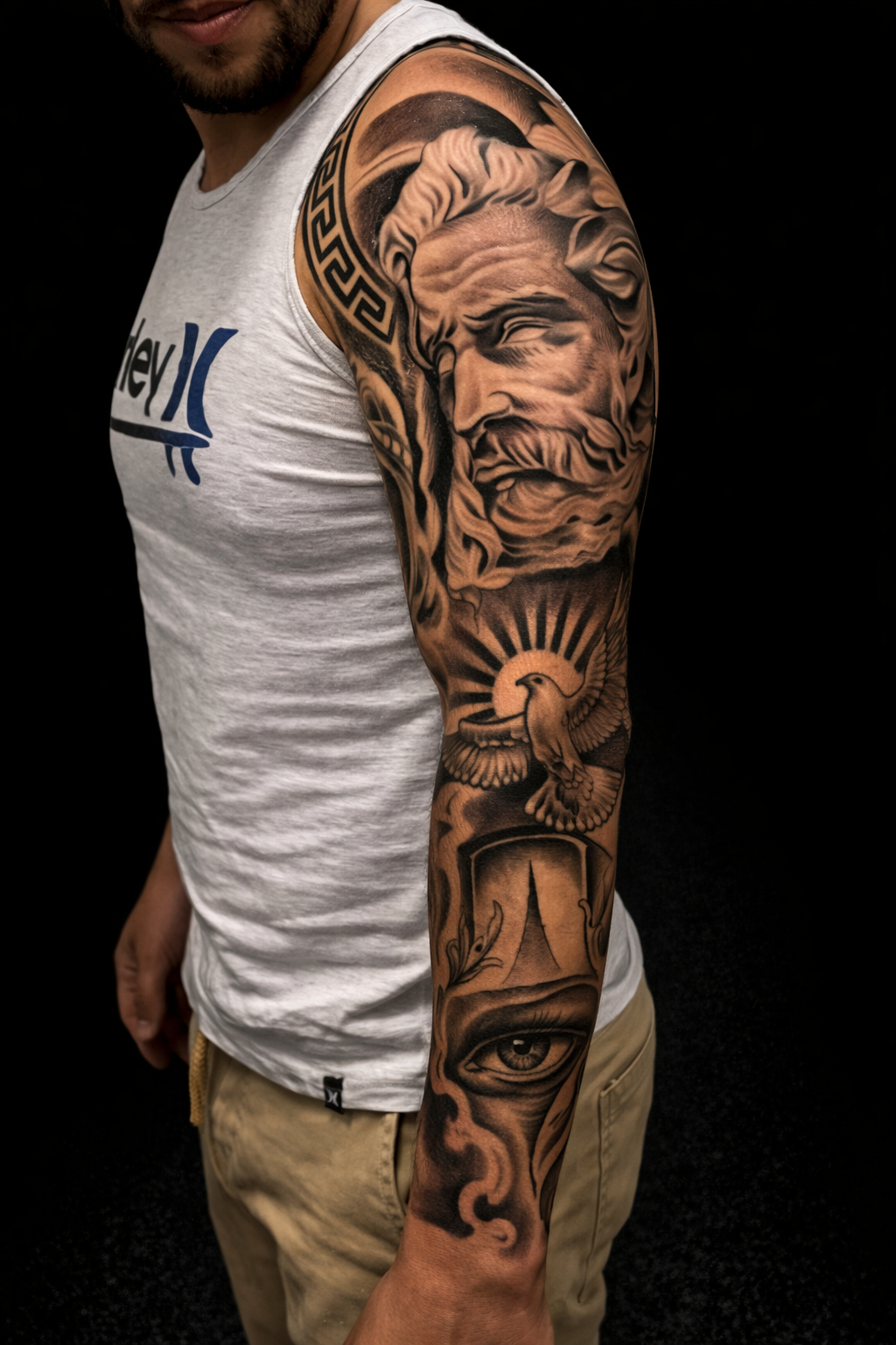 Tatuagem retrato realista